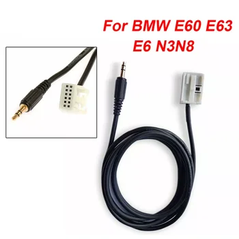 Cablu Audio Radio Adaptor de 3,5 MM AUX Cablu de Extensie USB Jack Adaptor Interfata MP3, Schimbător de CD-uri Pentru BMW E60 E63 E6 N3N8