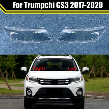 Far auto cu Acoperire Pentru Trumpchi GS3 2017-2020 Auto Far Abajur Lampcover Cap Lampa Capace Lentile de Sticlă Coajă