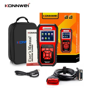 KONNWEI KW850 Plin OBD2 Instrumente de Diagnosticare Auto OBD 2 Auto Scanner Motor de Verificare a senzorului de O2 Baterie de Testare OBDII Cititor de Cod PK CR3008