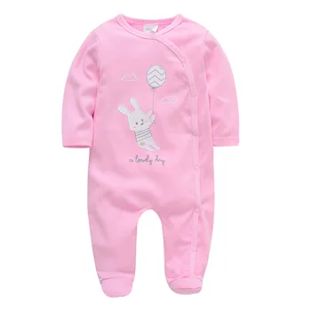 SAILEROAD 0-12M Animal Iepure Onesies Copii Nou-născuți cu Picioare pijamale 2020 roupa de bebes Copil din Bumbac Salopeta Fete pentru Copii Haine