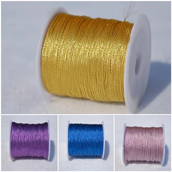 0.2/0.4/06/0.8 mm Cablu Cerat Fir Cerat Cablu Șir Curea Colier Frânghie Margele pentru Bijuterii DIY Brățară