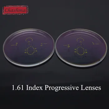 1.61 Index Interior Progresivă Digitală Lentile De Ochi Multifocale Optic Ochelari Domeniu Larg Verifocal Lentile De Formă Liberă