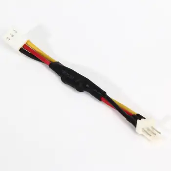 10BUC 3PIN Reduce Ventilator PC Viteza de Zgomot Extensia Rezistor Cablu de Sârmă de 3 Pini de sex Masculin la Feminin Conector pentru Ventilator PC