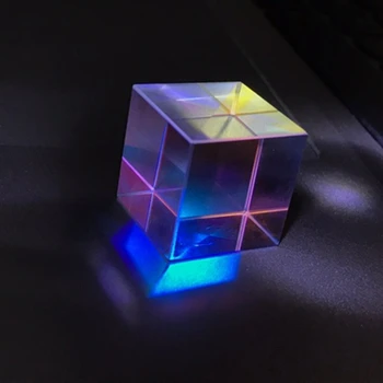 18*18*18mm Optice Știință de Popularizare pentru Cub Experiment Proiector cu Combinație de Culori Prism