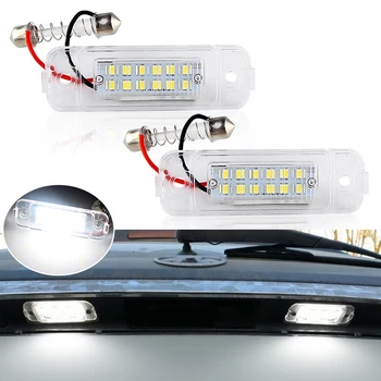 2 buc LED Numărul de Înmatriculare Lumini Lampa potrivit pentru Mercedes BENZ W163 W164 X164 ML GL A2518200066 de Înmatriculare Auto Lumina de Asamblare 12V