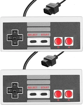 2-Pachet Înlocuire Controller pentru Nintendo NES Pentru Nintendo NES JoyStick pentru NES NTSC Sistem Consola Stil Clasic