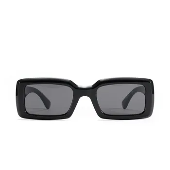 2021 Brand Mici ochelari de Soare Barbati Femei Vintage Cadru Îngust Dreptunghi Ochelari de Soare Doamnelor Nuante Trendy în aer liber UV400 Ochelari