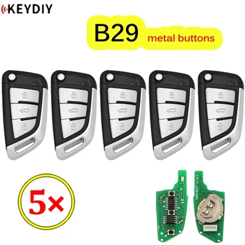 5/10buc KEYDIY Seria B B29 Buton de Metal Universal KD Control de la Distanță pentru KD200 KD900 KD900+ URG200 KD-X2 Mini KD pentru BMW Stil
