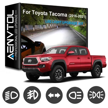 AENVTOL Canbus Pentru Toyota Tacoma 2016 2017 2018 2019 2020 2021 LED Faruri Ceață Lămpi de Semnalizare Frana Inversă Exterior Kit de Lumina