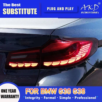 AKD Lampa spate pentru BMW G38 spate cu LED-uri de Lumină 2018-2021 525i 530i G30 F90 G30 Ceață Spate Frână de Semnalizare Accesorii Auto