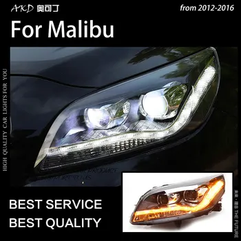AKD Styling Auto Lampă de Cap pentru Chevrolet Malibu Faruri LED 2012-2016 Audi-Design LED DRL Hid Bi-Xenon, Accesorii Auto