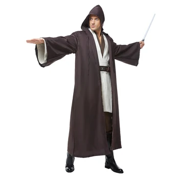 Anakin Skywalker/Darth Vader Jedi Cosplay Costum Pelerina Doar Maro Haine Barbati Adulti Halloween Costum De Carnaval
