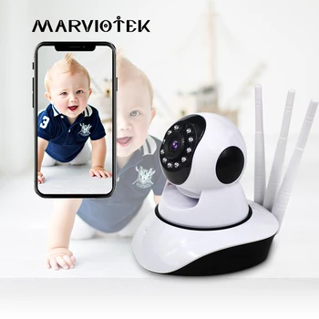 Baby Monitor Camera IP wifi, wifi acasă de securitate, Radio, Video cu Bona Cam Copilul Camere două căi audio Viziune de noapte de p2p copilul Wifi telefon