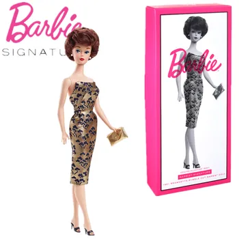 Barbie Semnătura 1961 Retro Papusa Bobo Cap de Papusa de Moda de-a 60-a Aniversare Ediție Păpușă Jucărie Copii Colectoare de Colectie Cadou GXL25