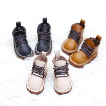 bjd haine pentru copii pentru yosd SD 1/6BJD papusa cu pantofi de piele de vacă dantela-up cizme de moda cizme de piele de vacă pantofi papusa accesorii