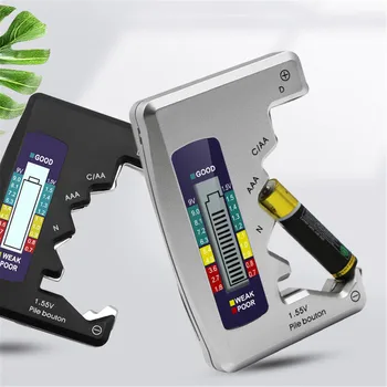 C/AAA/D/N/ 9V (6F22) și 1.5 V Baterii Buton BatteriesTester Ecran LCD Tensiune de la Baterie Dispozitiv de Măsurare
