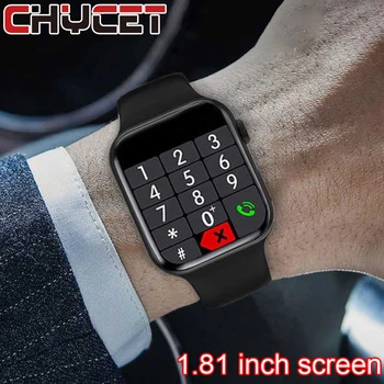 CHYCET IWO Ceas Inteligent Bărbați Femei 1.81 Inch Smartwatch 2022 Bluetooth Apel Muzica Rata de Inima Fitness Tracker Ceas Pentru Android IOS