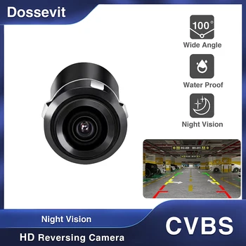 Dossevit HD Night Vision Masina din Spate Vedere aparat de Fotografiat 100° Unghi Larg rezistent la apa IP68 CVBS Universal Backup de Parcare Inversă Camera