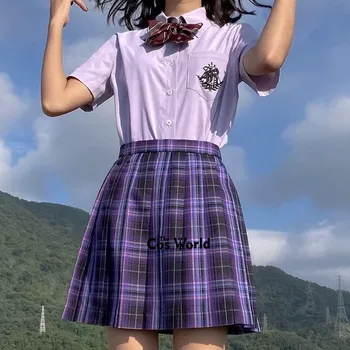 [Dulce Furtună] Fată de Vară Talie Mare Fuste Plisate Fuste Carouri Femei Rochie Pentru JK Uniformă de Școală Elevii Haine