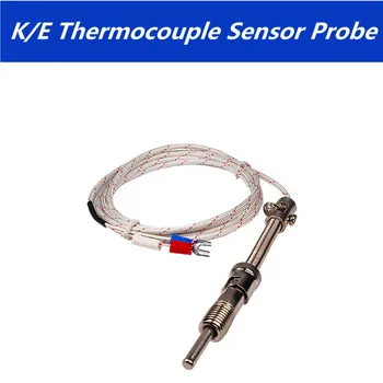 E/K Tip arc de Compresiune Termocuplu Senzor Sonda pentru Controler de Temperatura 0-400C