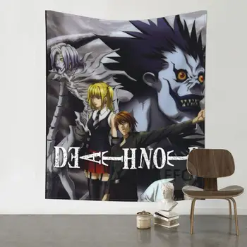 Groază Anime Death Note Poster Pe Perete Tapiserie Kawaii Roon Decor Hippie Desene Animate Japoneze Tapiserii Estetice Acasă Yoga