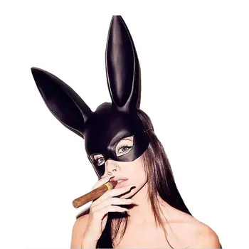 Iepurasul Fata Masca de Halloween Masquerade Bunny Ureche Masca Fun Club de noapte Mască Bar, KTV elemente de Recuzită de Înaltă Calitate, Cadou