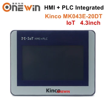 Kinco Io MK043E-20DT PLC HMI Toate Într-Un singur 4.3 inch Touch Screen Cu Controler Programabil cu Panou Integrat de Sprijin de la Distanță