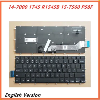 Laptop Tastatură engleză Pentru Dell Inspiron 14-7000 1745 R1545B 15-7560 P58F 7000 de Notebook-uri de Înlocuire layout Keyboard