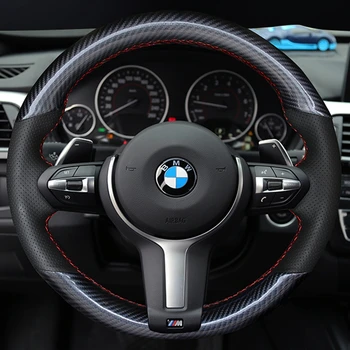Masina personalizat Volan Panglica Acoperi 100% se Potrivesc Pentru BMW (M-Sport) Seria 2 F22 F23 F45 F46 X4 F26 X5 F15 X6 F16 2014-2019
