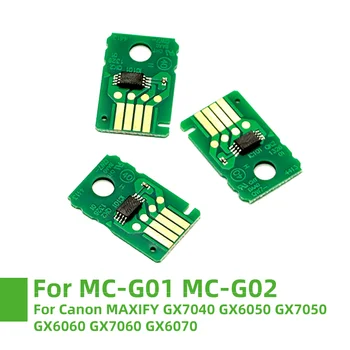 MC-G01 Compatibil Pentru Canon GX6080 GX7080 GX7040 GX6050 G6090 Printer Deșeurilor Rezervor de Cerneală caseta de întreținere de Întreținere cartuș cip