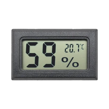 Mini LCD Digital Termometru Higrometru Auto Auto Interioară Temperatură Exterioară Senzor de Umiditate Metru Temperatura Tester Detector