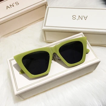 MS 2022 Noua Moda ochelari de Soare Femei Cat Eye Designer de Brand Ocean de Culoare ochelari de Soare Femei ochelari de soare Pentru Femei Fata UV400 Ochelari
