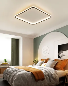 Nordic dormitor, camera de zi LED lampă de plafon stil minimalist modern pătrat lumini plafon hotel de iluminat interior