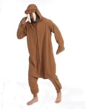 Noul Maro Morsa Onesie Animal Pijamale Sleepsuit Cosplay Salopeta Costum De Halloween Pentru Adulti
