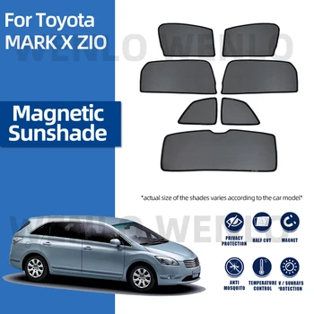 Pentru Toyota MARK X ZIO Parbriz Cortina Detasabil Parasolar Magnetic Plasă de Copil Geam Lateral Soare Protector Auto Parasolar Umbrire