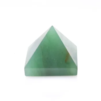 Piramida de cristal de Cuarț Piatră de Vindecare Chakra Reiki Naturale Cristal Verde Aventurin Punct de Decor Acasă Meserii Din Piatră 1 BUC