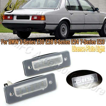 PMFC Lumină de inmatriculare, 2 buc LED Pentru BMW Seria 3 E30 Seria 5 E12 E28 Seria 6 E24 Seria 7 E23 Pentru M1 E26 Pentru Z1 Roadstes