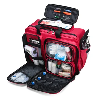Primul Ajutor Medical Sac Portabil Multifunctional De Buzunar Messenger Salvare Benzi Reflectorizante În Aer Liber, De Călătorie De Familie Kit De Urgență