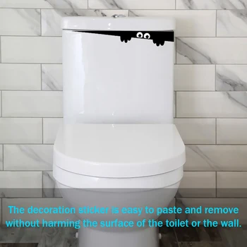 PVC Capac de Toaletă Autocolant Portabil Reutilizabile 3 Dimensional Decorative Decal Interioară, Baie Dormitor Sertar Oglindă Decor