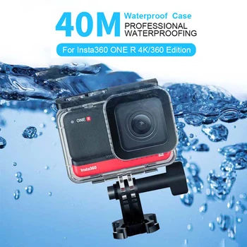Scufundări subacvatice Caz pentru Insta 360 O R 4K 360 Edition Cutie rezistent la apa Scufundări, Înot Capac de Protectie Shell Accesoriu Camera