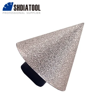 shdiatool 1 buc Diam 50mm Placi de Piatra Ceramica Diamant Șanfrenare Biti de Frezat de Biți M14 Filet pentru Găuri Tunderea Șanfrenare Biți