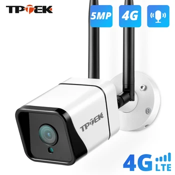 SIM 4G Camera IP 1080P 5MP HD Wireless de Protecție de Securitate Bullet Camera 3G GSM Strada Supraveghere Video CCTV Camhi Camara