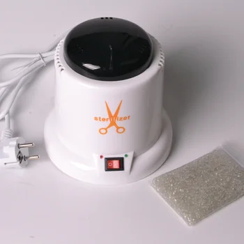 Sterilizator Cu Bile De Sticlă Și Dezinfecție Box Set Temperatură Înaltă Pentru Oțel Metal Nipper Căldură Uscată Pentru Nail Art Manichiura Instrument