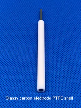 Sticlos de carbon electrod de 3mm/L tip sticlos de carbon electrod PEEK/PTFE electrodul de lucru