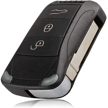 Telecomanda Cheie shell caz Pentru Porsche Cayenne GTS 2004 2005 2006 2007 2008 2009 2010 2011 Fob 3 buton