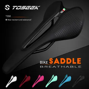 TOSEEK TS50 Ultralight Respirabil Confortabil Pernei Scaunului îngustă și mică Șa Recomandat pentru Biciclete Șa Piese