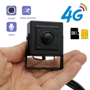 UE 3G 4G Lte Portabil Mini 4G Camera 1920P 1080P GSM SD Card SIM CCTV P2P Audio Monitor de Supraveghere de Securitate Orificiu Camhi App