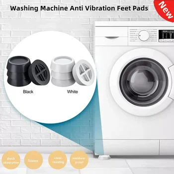 Universal Anti Vibrații Picioare Tampoane Mașină De Spălat Non-Alunecare De Bază Fixă, Frigider, Mobilier De Sustinere Etaj Protector Mat
