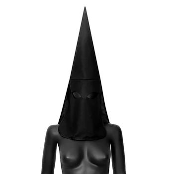 Vrajitoare Pălării Pălărie Grim Reaper Cu Masca Alb Negru De Halloween Dincolo Wizard Cosplay Steampunk Masca Capac Carnaval Prop