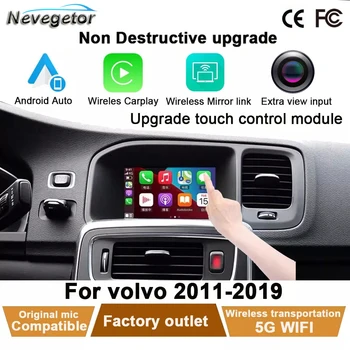 Wireless Apple Carplay volvo Android Auto interfață Decodor Pentru volvo (2011-2019）XC60 V40 S60 V60 XC70 S80 C5 volvo Carplay